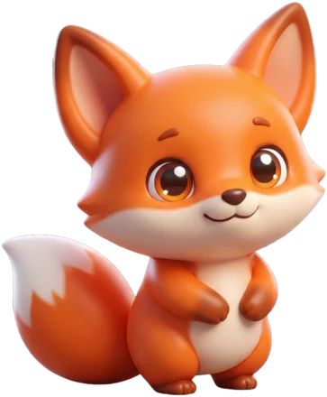 Feuerfuchs als Fuchsbaby, gerade geschlüpft